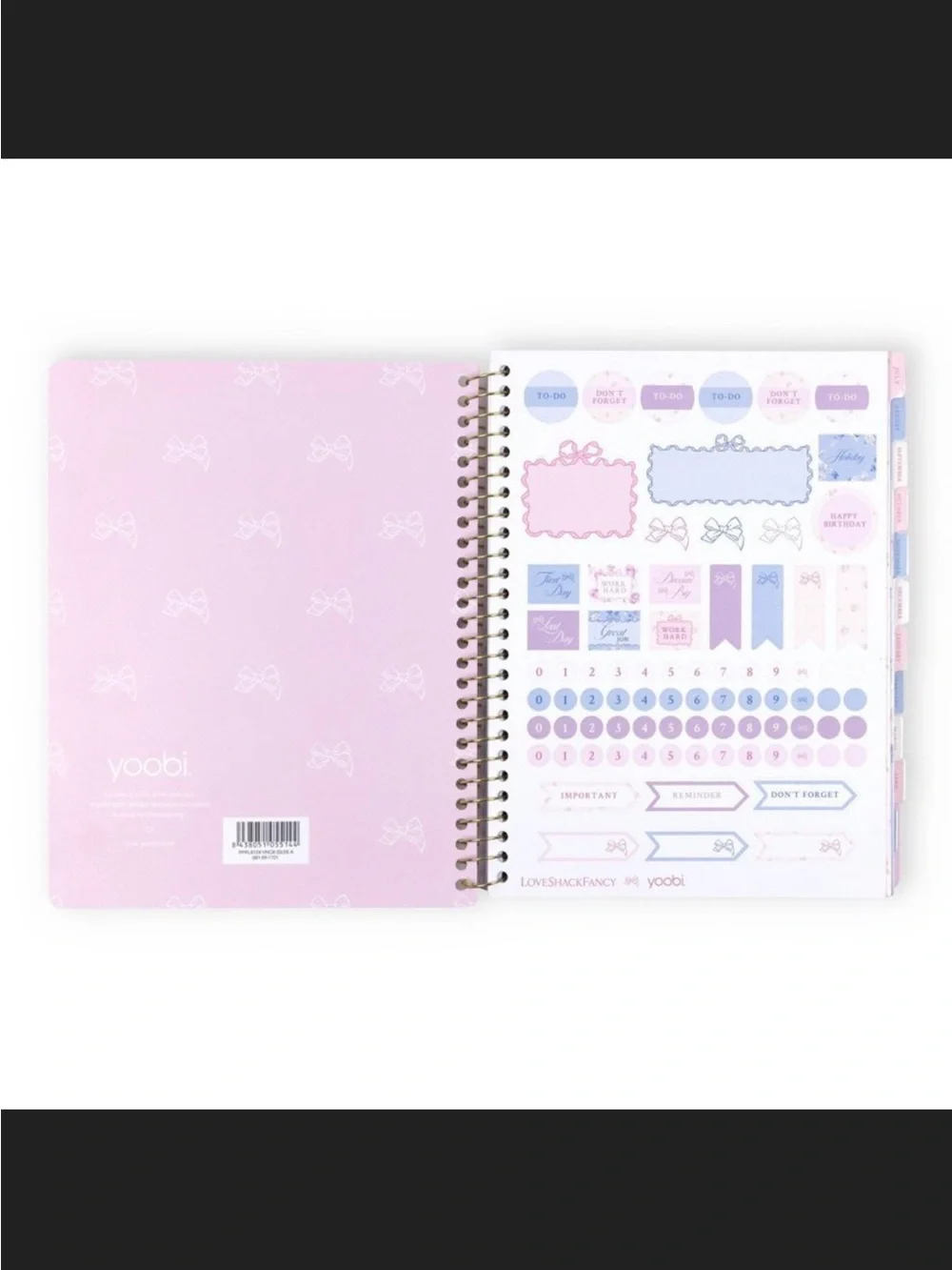 LoveShackFancy Monthly and Weekly Planner